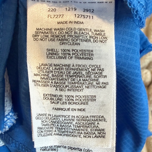 Columbia Women's PFG Tamiami II Shirt in Vivid Blue Size Large - Picture 9 of 10